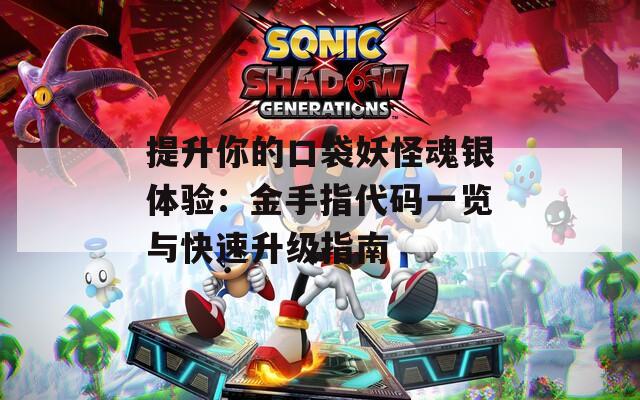 提升你的口袋妖怪魂银体验：金手指代码一览与快速升级指南