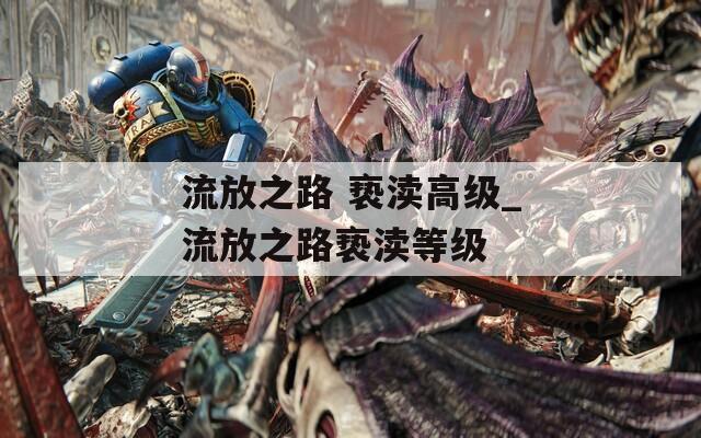 流放之路 亵渎高级_流放之路亵渎等级