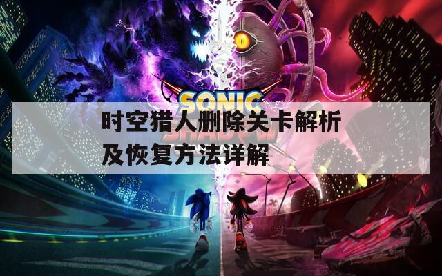 时空猎人删除关卡解析及恢复方法详解