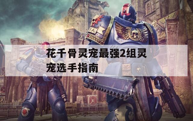 花千骨灵宠最强2组灵宠选手指南