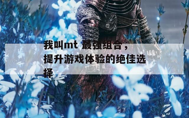 我叫mt 最强组合，提升游戏体验的绝佳选择
