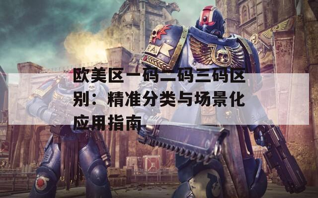 欧美区一码二码三码区别：精准分类与场景化应用指南