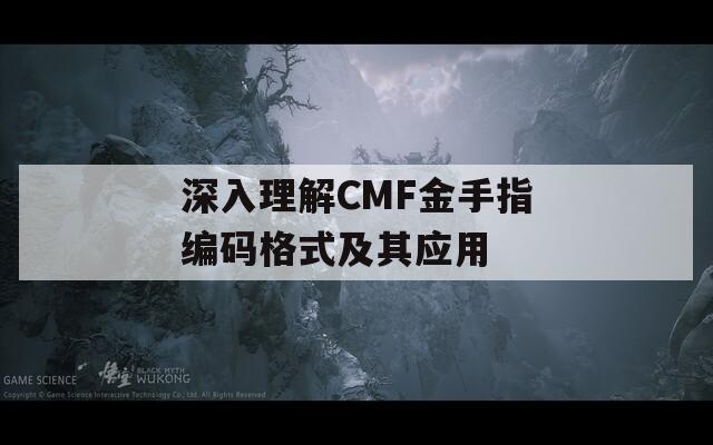 深入理解CMF金手指编码格式及其应用
