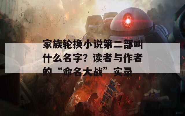 家族轮换小说第二部叫什么名字？读者与作者的“命名大战”实录